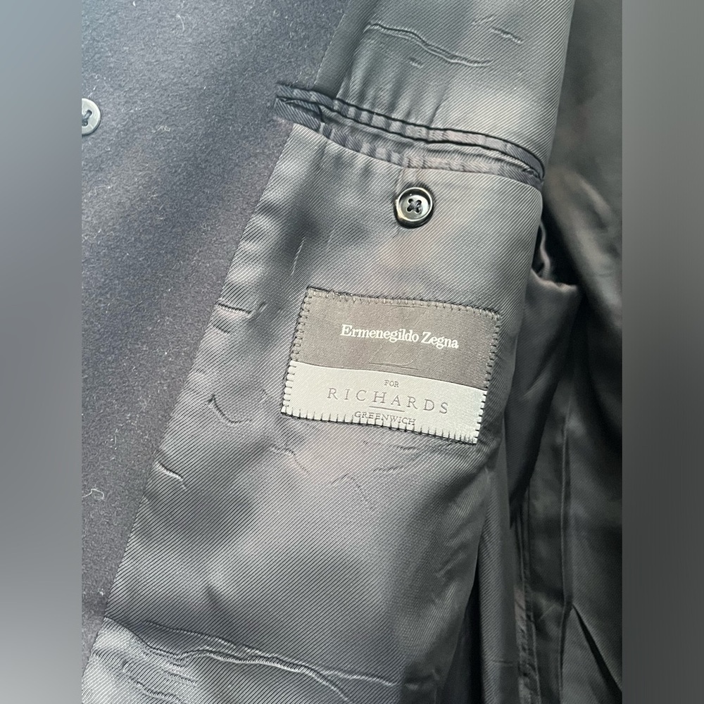 Ermenegildo Zegna 100% Wool Overcoat - Picture 9 of 12
